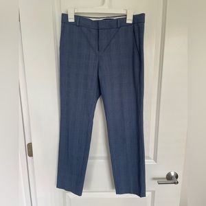 Banana Republic Size 2 Blue Slacks, Used Good Condition